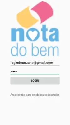 Nota do Bem SP android App screenshot 2